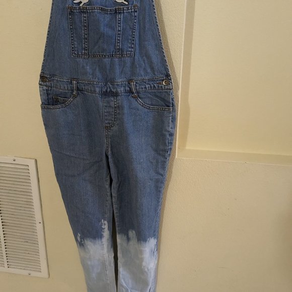 Disney Mickey & Co. Collection x Forever 21 Denim Ombre Overalls Size Small - Picture 2 of 5